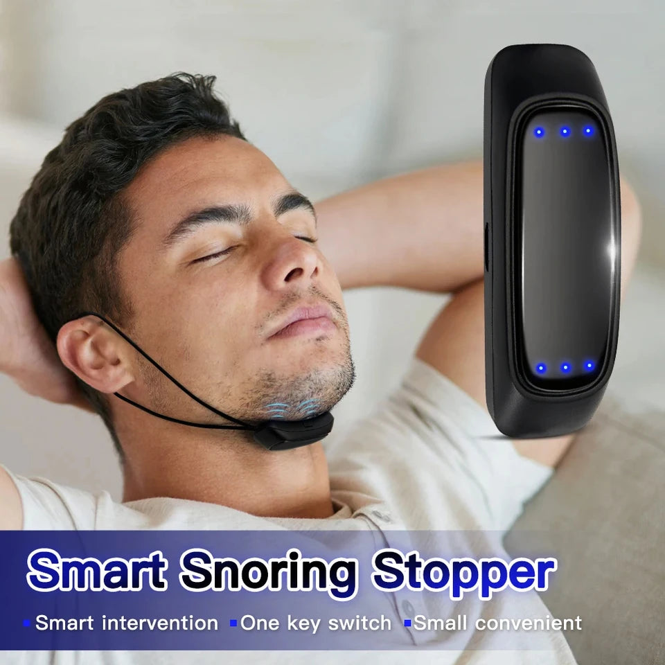 Dispositivo Antironquidos EMS Inteligente USB Para Dormir Mejor