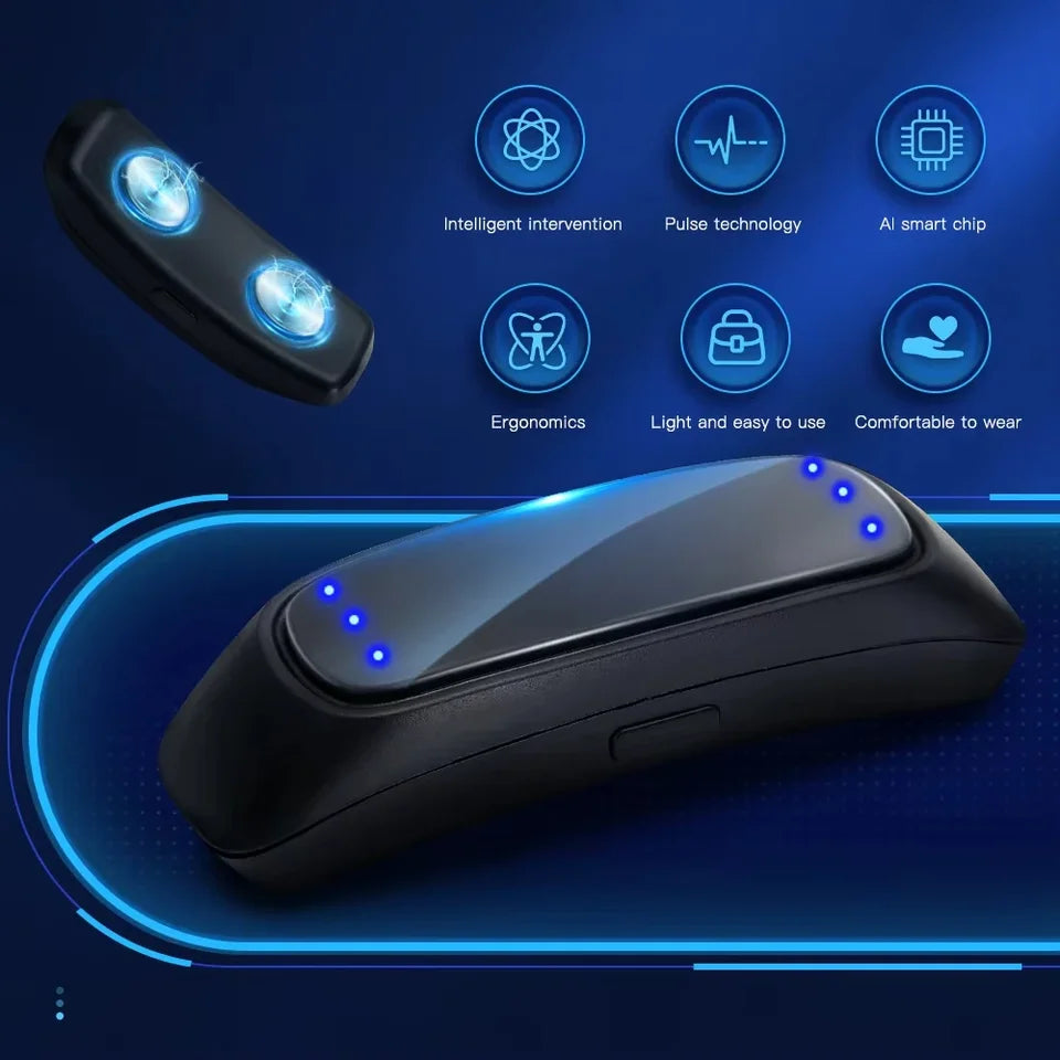 Dispositivo Antironquidos EMS Inteligente USB Para Dormir Mejor