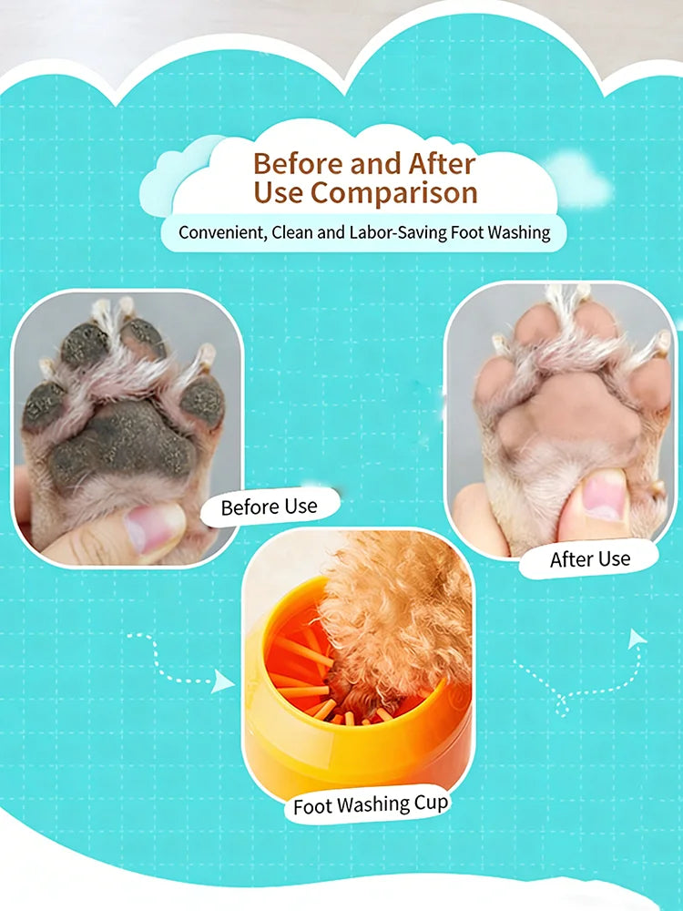 Limpiador de Patas CozyPaws — Limpieza 360°