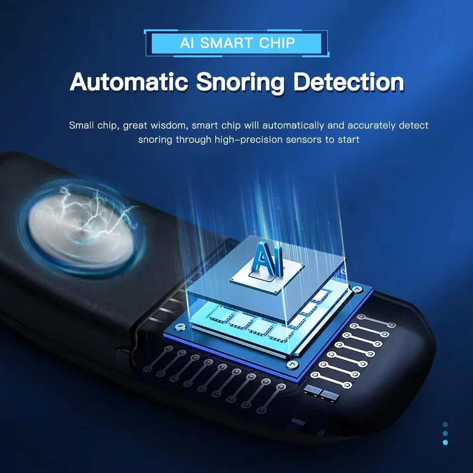 Dispositivo Antironquidos EMS Inteligente USB Para Dormir Mejor